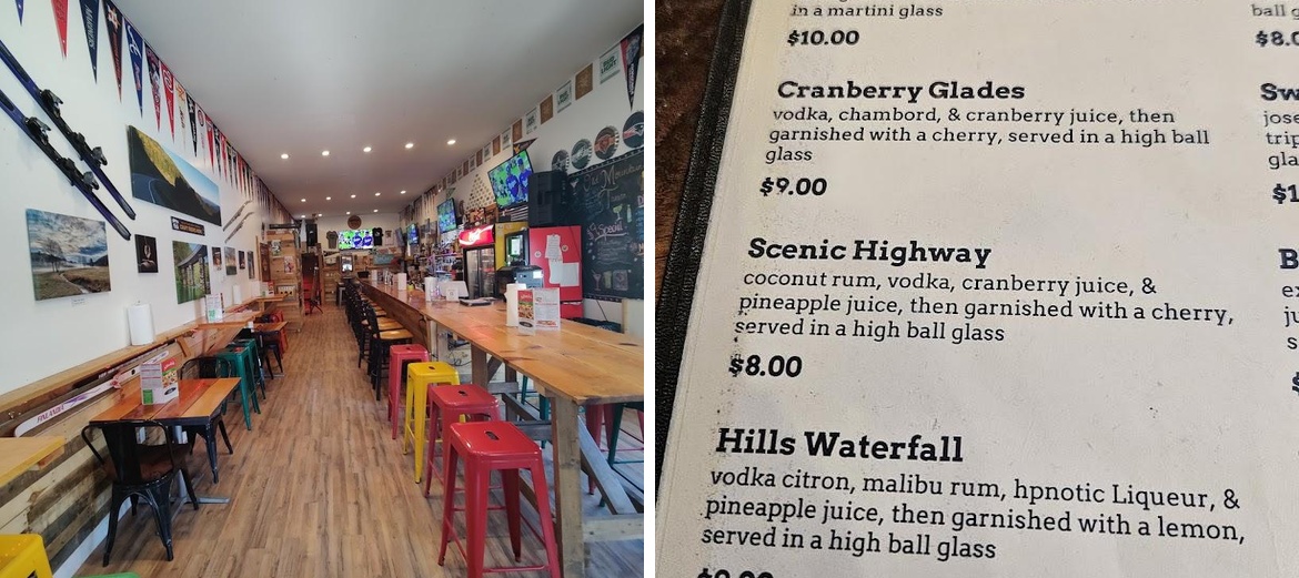 Old Mountain Tavern Menu